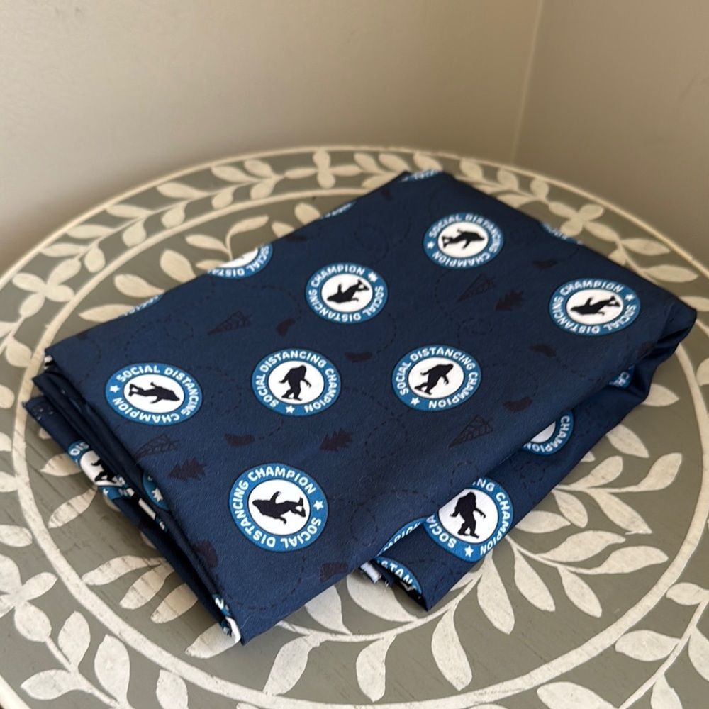 Cotton Fabric Social Distancing Champion by Riley Blake Designs